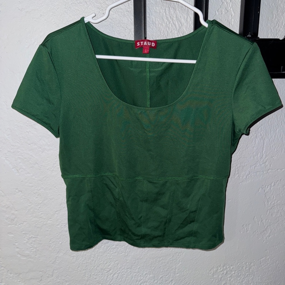STAUD COURT Replay Scoop Neck Sport Top- size large - Picture 2 of 4